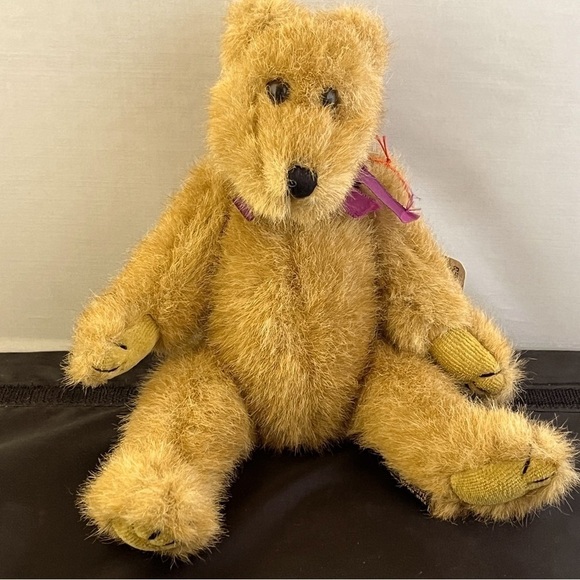 Vintage Retired Boyds Plush Bear Bubba Jointed Twist Face With Tag 1990-96 - Picture 1 of 8
